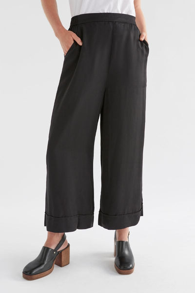 Elk the Label wide leg culottes in black, a classic, timeless pant