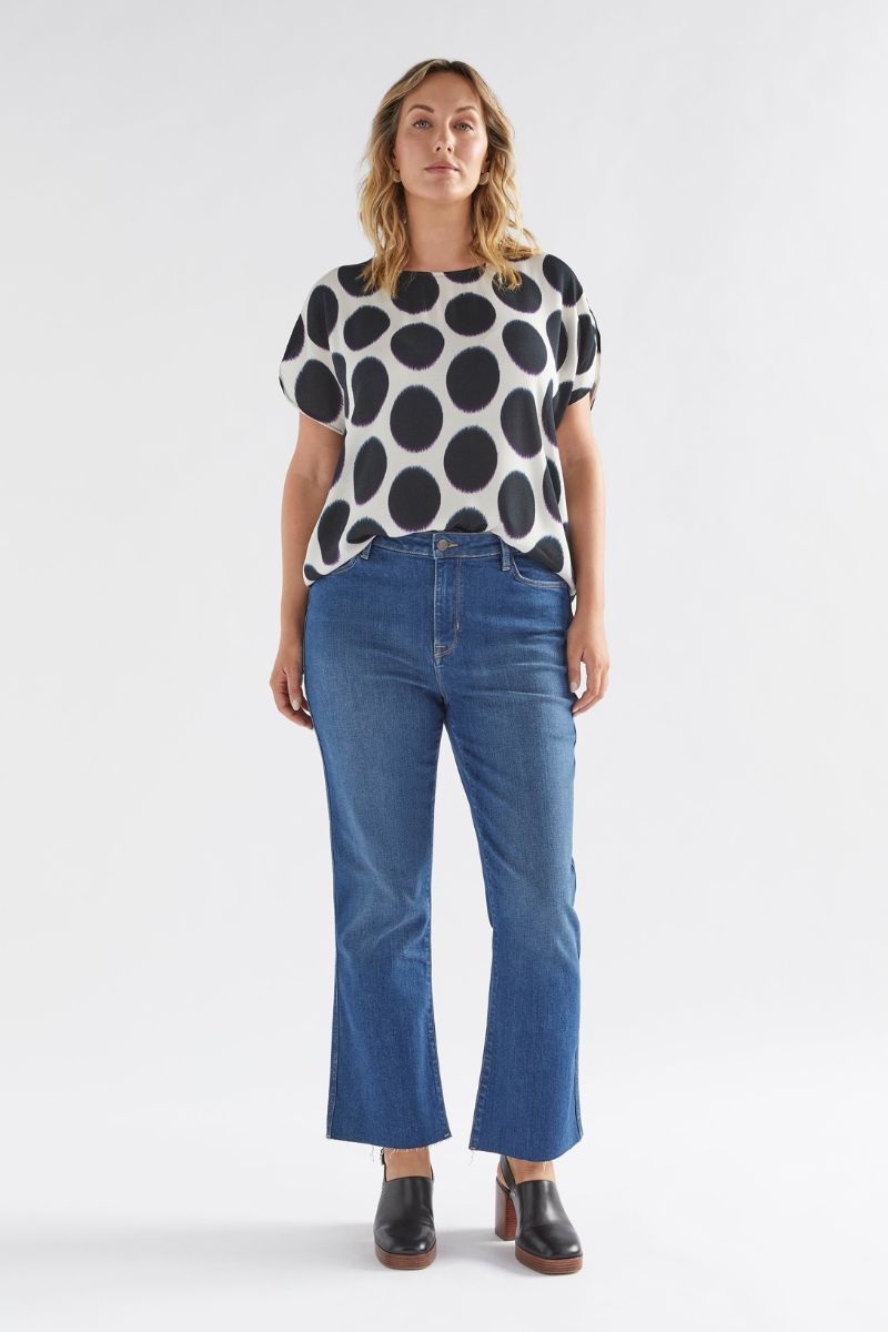 Ero Top in Soft Spot Print by Elk the Label