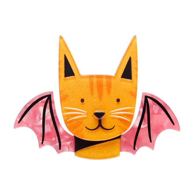 Winged Kitty Brooch by Erstwilder from their 2025 Haunted at Heart collection | Erstwilder stockist in Newcastle, NSW at Zebra Finch 