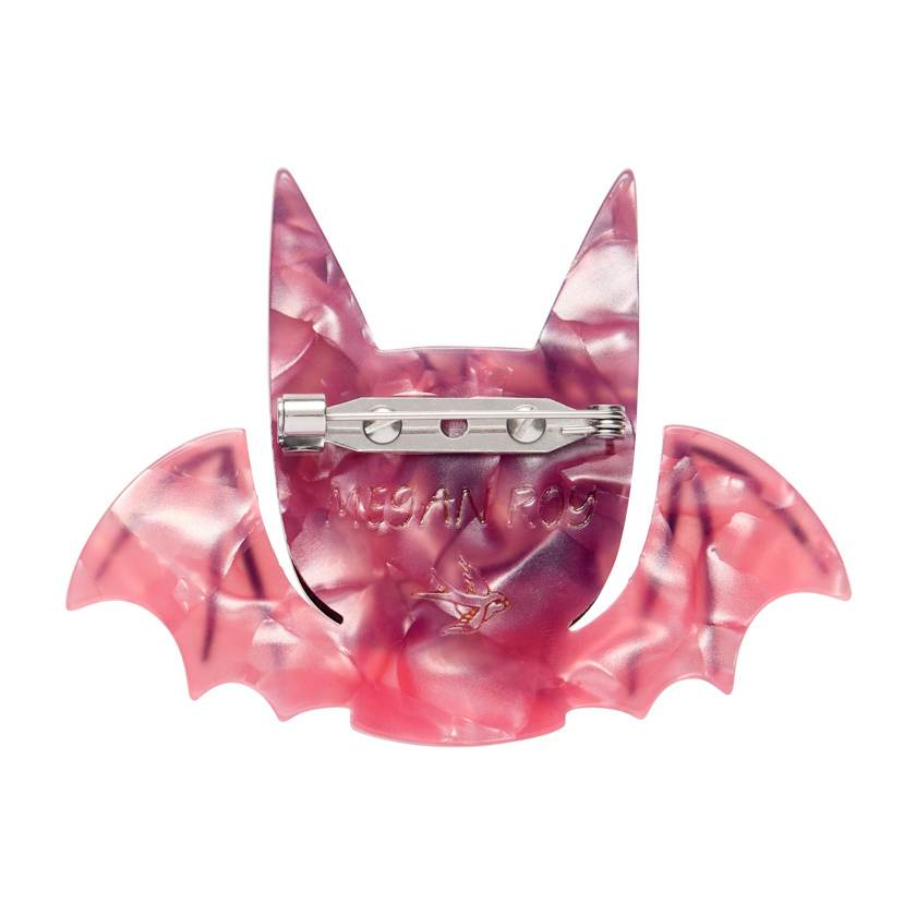 Winged Kitty Brooch by Erstwilder from their 2025 Haunted at Heart collection | Erstwilder stockist in Newcastle, NSW at Zebra Finch 