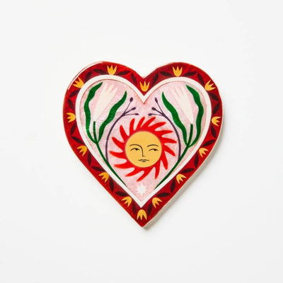 Fable Pink Sun Heart by Jones and Co | Jones and Co Stockist at Zebra Finch in Newcastle, NSW