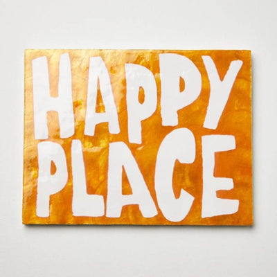 Happy Place Jones and Co Wall Art | Zebra Finch Style