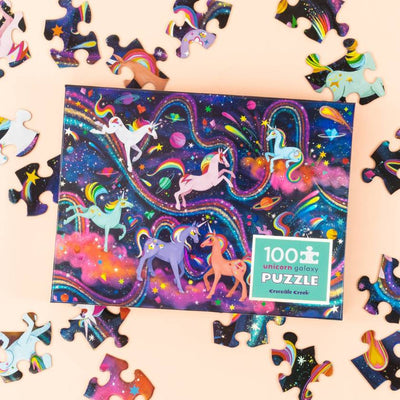 Holographic puzzle unicorn galaxy by Crocodile Creek