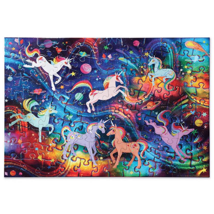 Holographic puzzle unicorn galaxy by Crocodile Creek