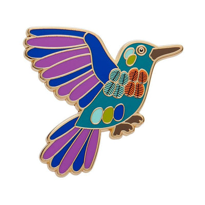 Humming Harmony Enamel pin by Erstwilder from their 2025 Jocelyn Proust collection