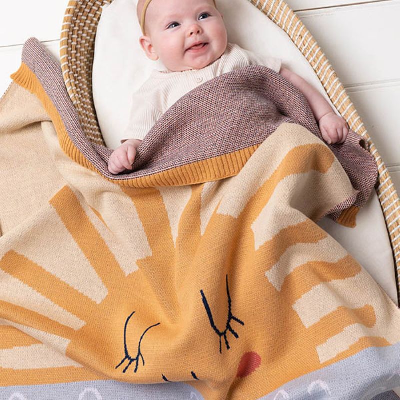 Indus Sunshine Baby Blanket