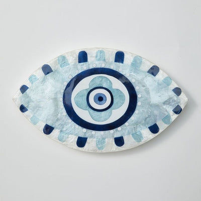 Iris Sky Blue Wall Art by Jones and Co, available at Zebra Finch