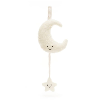 Jellycat Amuseables Moon Musical Pull for Babies | Jellycat Stockist in Newcastle, NSW Australia