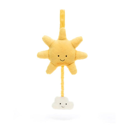 Jellycat Amuseables Sun Musical Pull Toy for Babies | Jellycat Stockist in Newcastle, NSW Australia