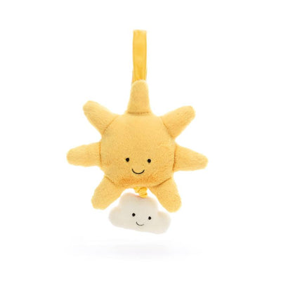 Jellycat Amuseables Sun Musical Pull Toy for Babies | Jellycat Stockist in Newcastle, NSW Australia