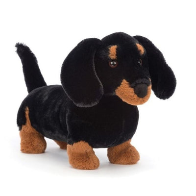 Jellycat Freddie Sausage Dog in Black