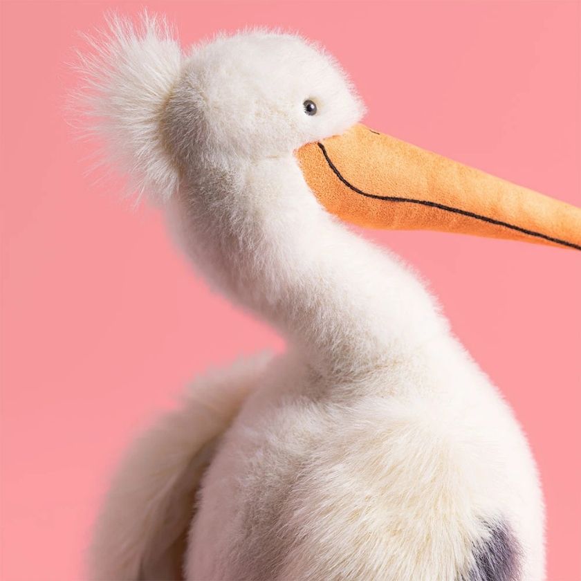 Jellycat Keli Pelican | Zebra Finch Style