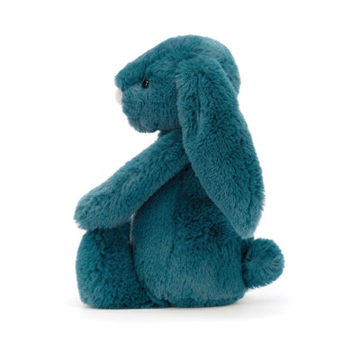 Jellycat Bashful Bunny in mineral blue