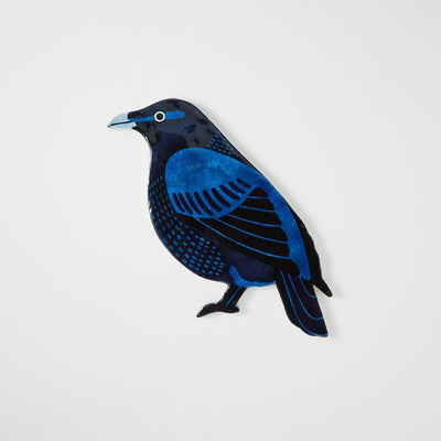 Jones and Co Aerial Bowerbird - Capiz shell wall art