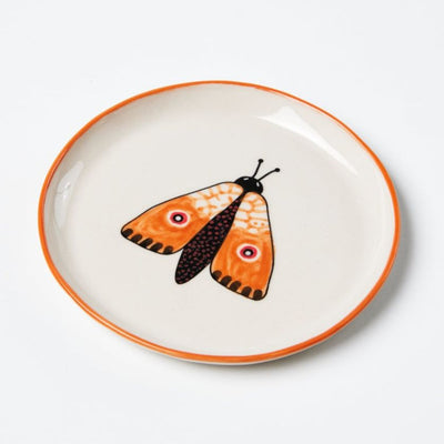 Jones and Co Moth Party Tray in Orange