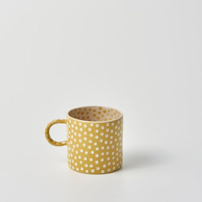 Chino Espresso Cup in Mustard Sprinkle by Jones and Co