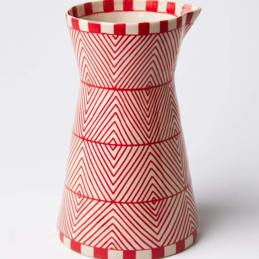 Jones and Co Caravan Carafe in Ruby | Jones and Co Stockist at Zebra Finch in Newcastle, NSW