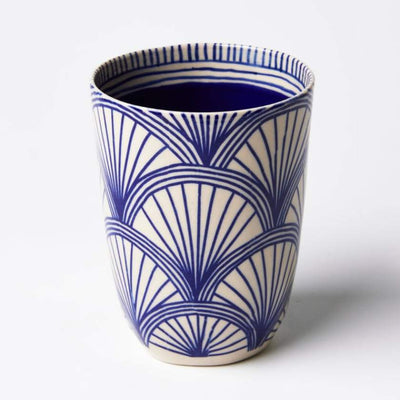 Jones and Co Caravan Cup in Indigo | Stockist at Zebra Finch in Newcastle, NSW