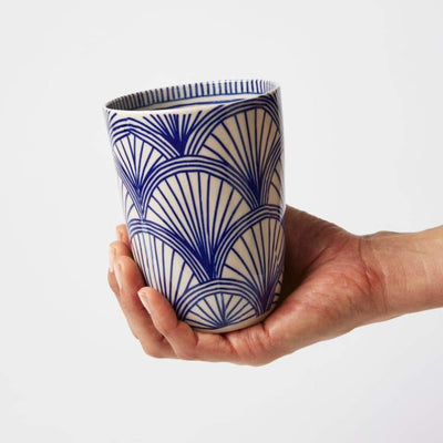 Jones and Co Caravan Cup in Indigo | Stockist at Zebra Finch in Newcastle, NSW