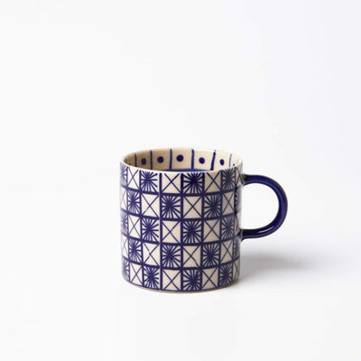Jones and Co Caravan Espresso Indigo Cups | Stockist at Zebra Finch in Newcastle, NSW