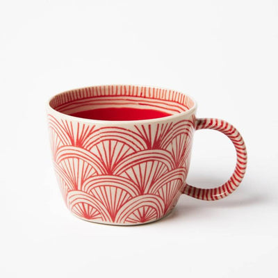 Jones and Co Caravan Mug in Ruby | Stockist at Zebra Finch in Newcastle, NSW