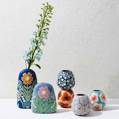 Jones and Co Pollen Burnt Hibiscus Bud Vase | Stockist at Zebra Finch in Newcastle, NSW