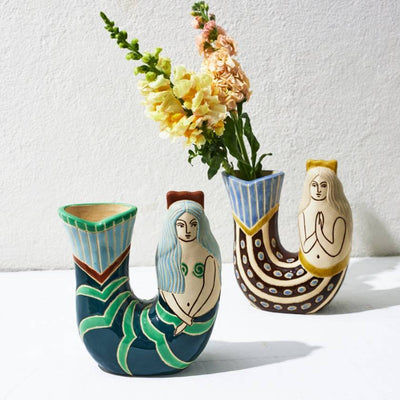 Jones and Co Siren Dream Vase Mermaid | Stockist at Zebra Finch in Newcastle, NSW