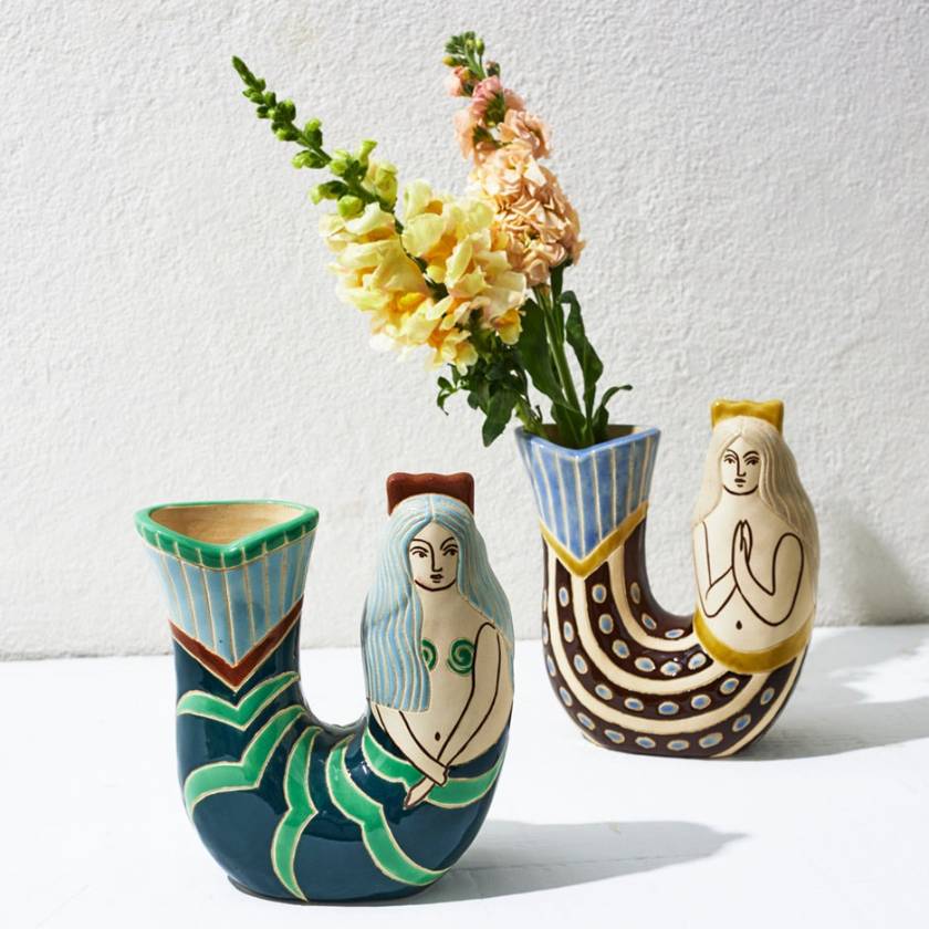Jones and Co Siren Pray Vase | Stockist at Zebra Finch in Newcastle, NSW