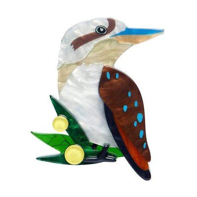 Kirby The Kookaburra Brooch by Erstwilder from their 2024 October Australiana collection