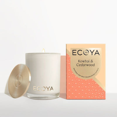 Kowhai cedarwood limited edition madison candle by Ecoya