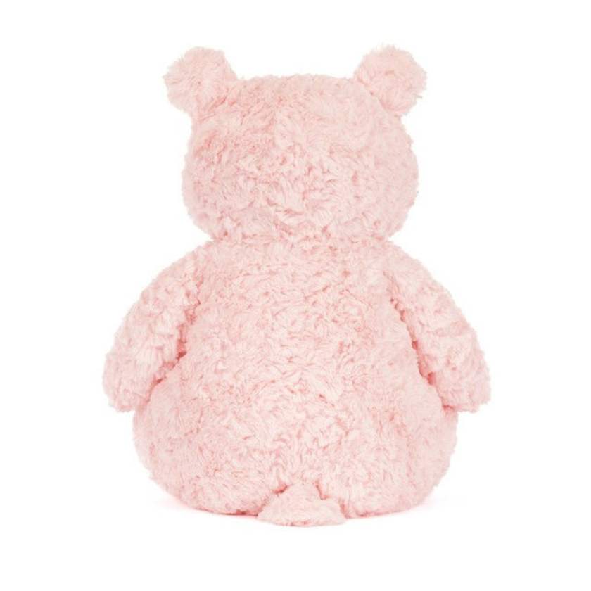 Pink teddy bear on a white background | Leola Bear by Jellycat | Jellycat Stockist in Newcastle, NSW