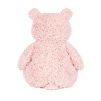 Pink teddy bear on a white background | Leola Bear by Jellycat | Jellycat Stockist in Newcastle, NSW