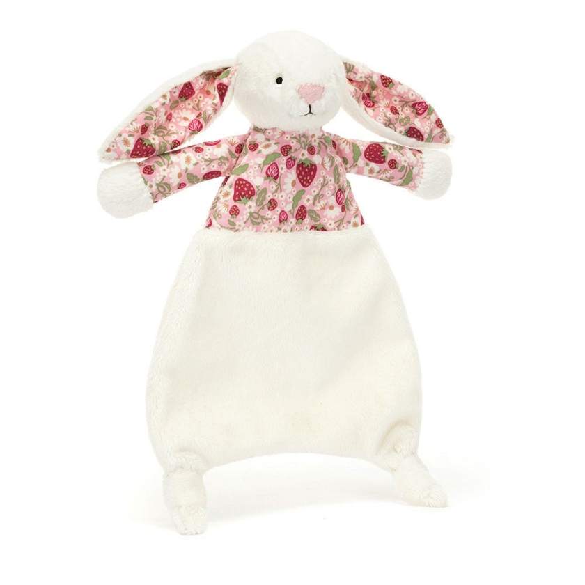 Mimi Strawberry comforter by Jellycat