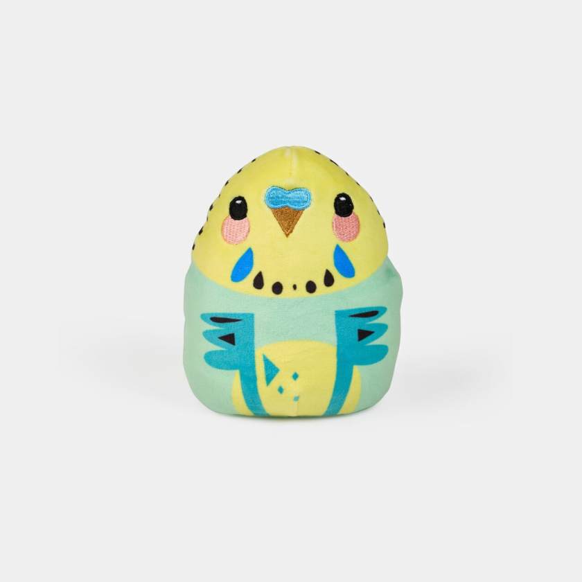 Pete Cromer Budgie Beanie Plush Toy by Wonderscope