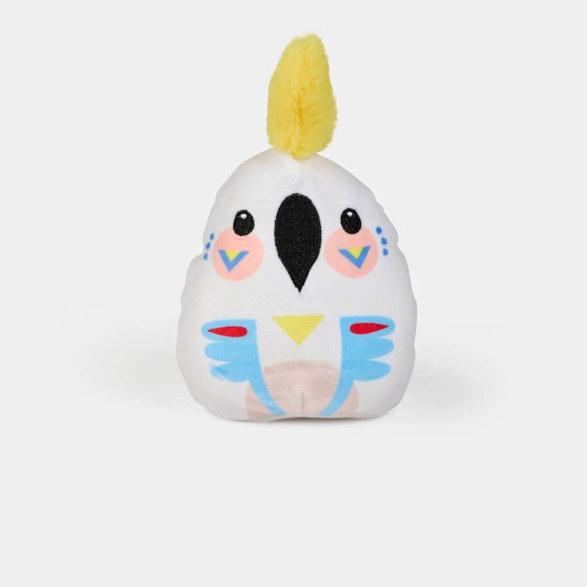 Pete Cromer Cockatoo Beanie Plush Toy by Wonderscope