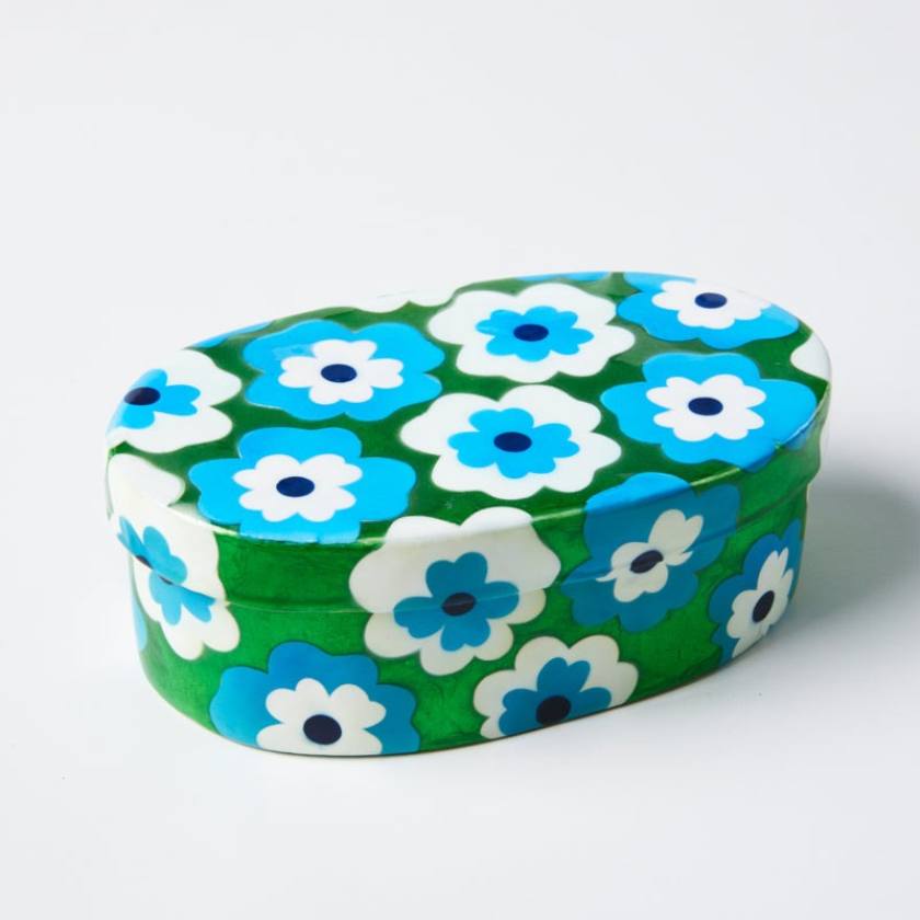 Poppy Green Box by Jones and Co