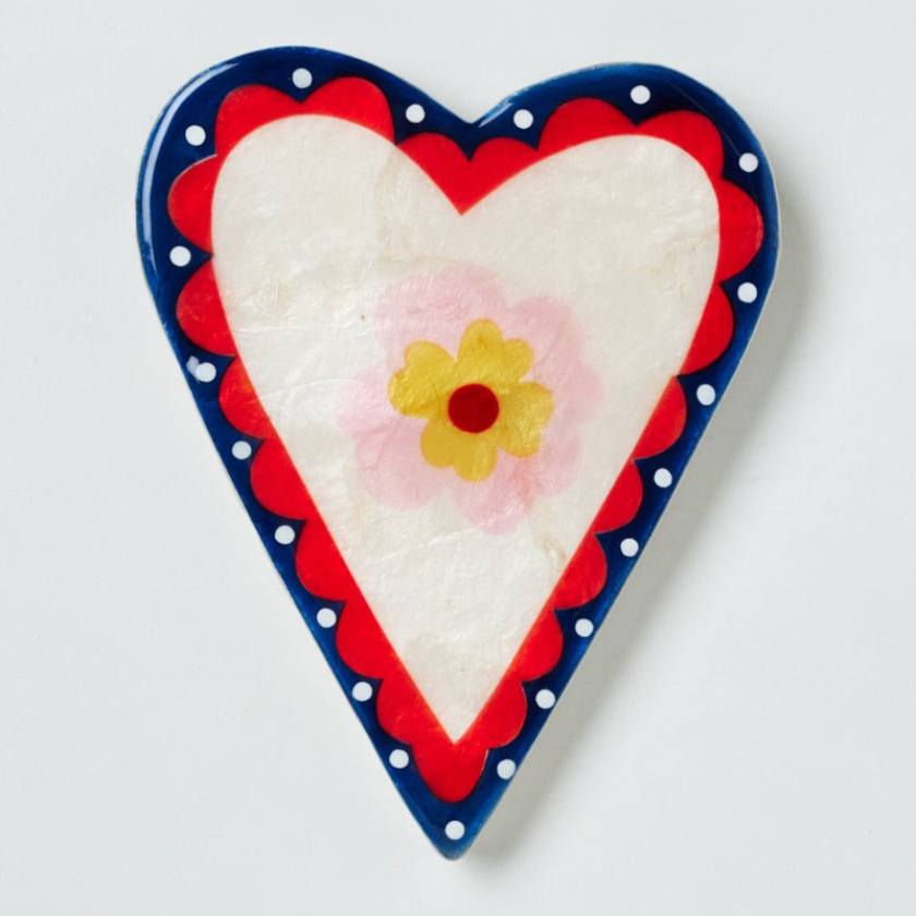 Poppy Natural Heart by Jones and Co