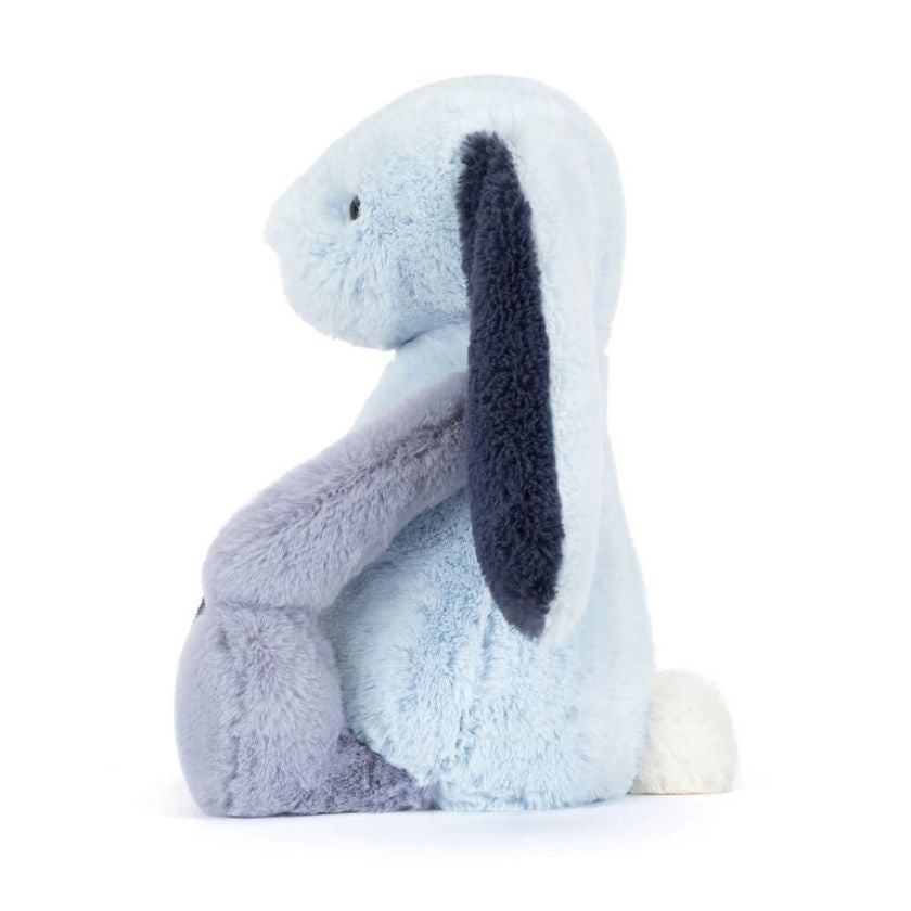 Jellycat Puddlesea Bunny Original (Patchwork) | Zebra Finch Style