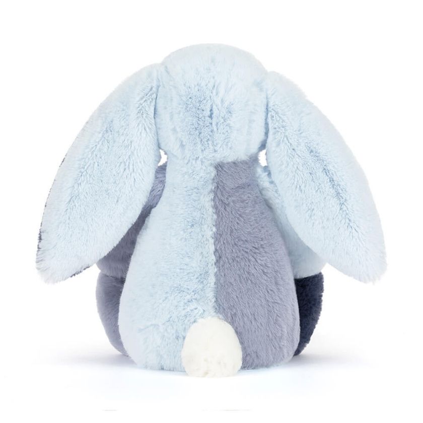 Jellycat Puddlesea Bunny Original (Patchwork) | Zebra Finch Style