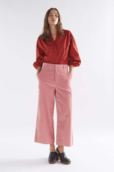 Rhes Cord Pants in Pink by Elk the Label