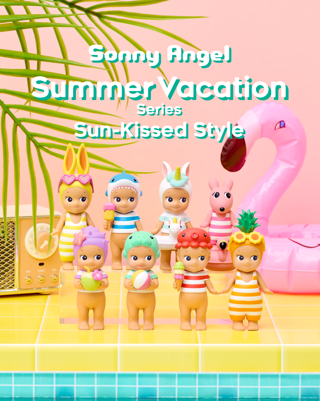 Sonny Angel Summer Vacation Sun Kissed Limited Edition | Zebra