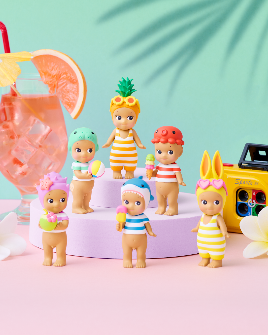 Sonny Angel Summer Vacation Sun Kissed Limited Edition | Zebra
