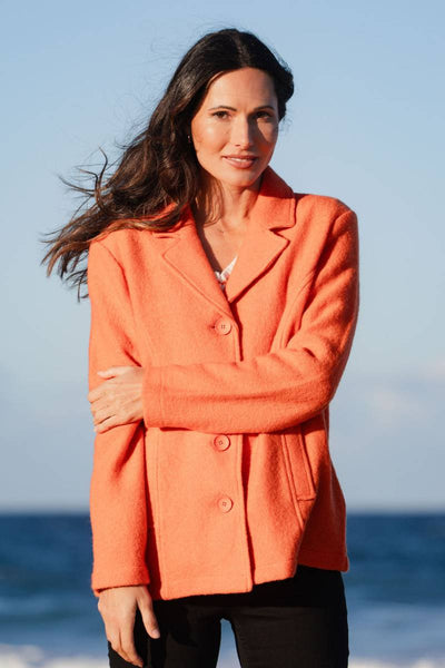 See Saw Boiled Wool Tango Blazer | Stockist at Zebra Finch Marketown at Newcastle, NSW