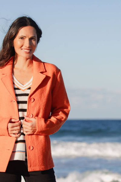 See Saw Boiled Wool Tango Blazer | Stockist at Zebra Finch Marketown at Newcastle, NSW