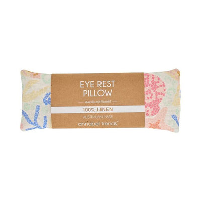 Shelly Beach Linen Eye Rest by Annabel Trends - Made in Australia