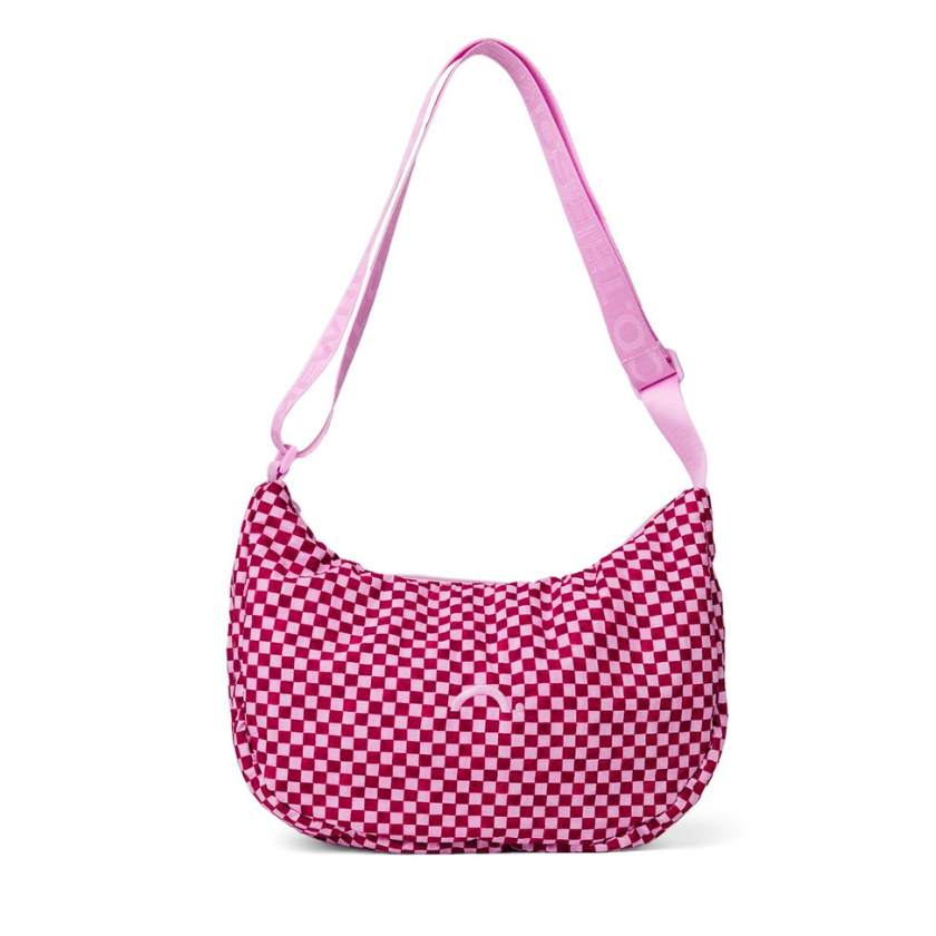 Somewhere Co Crimson Haze Medium Crescent Bag | Stockist at Zebra Finch in Newcastle, NSW