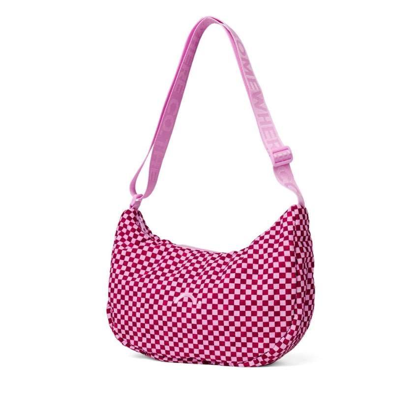 Somewhere Co Crimson Haze Medium Crescent Bag | Stockist at Zebra Finch in Newcastle, NSW