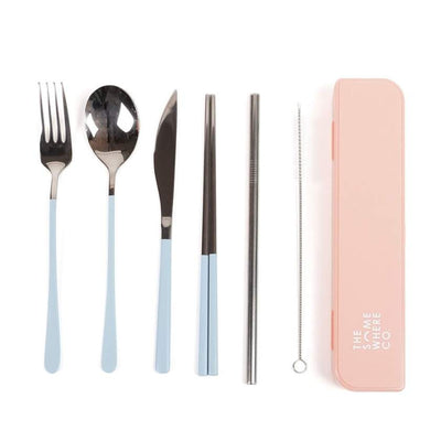 Take Me Away Cutlery Kit in Silver