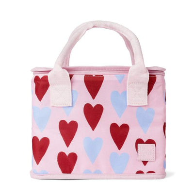The Somewhere Co Lunch Bag in Queen of Hearts Print | Stockist at Zebra Finch