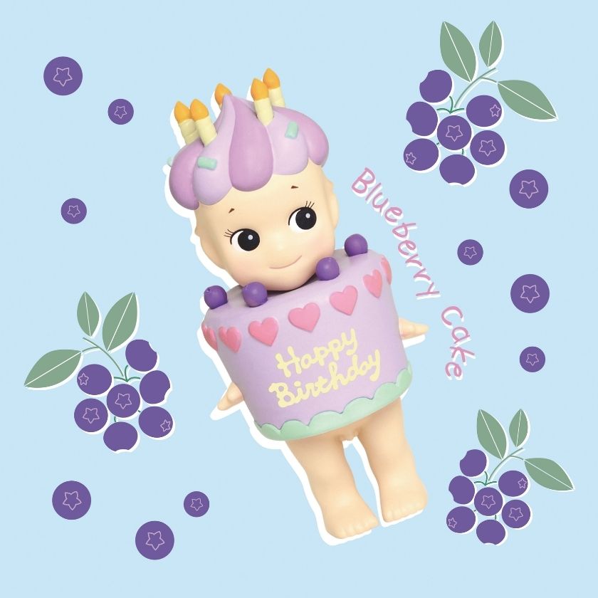 Sonny Angel - Birthday Cake Gift Series | Zebra Finch Style